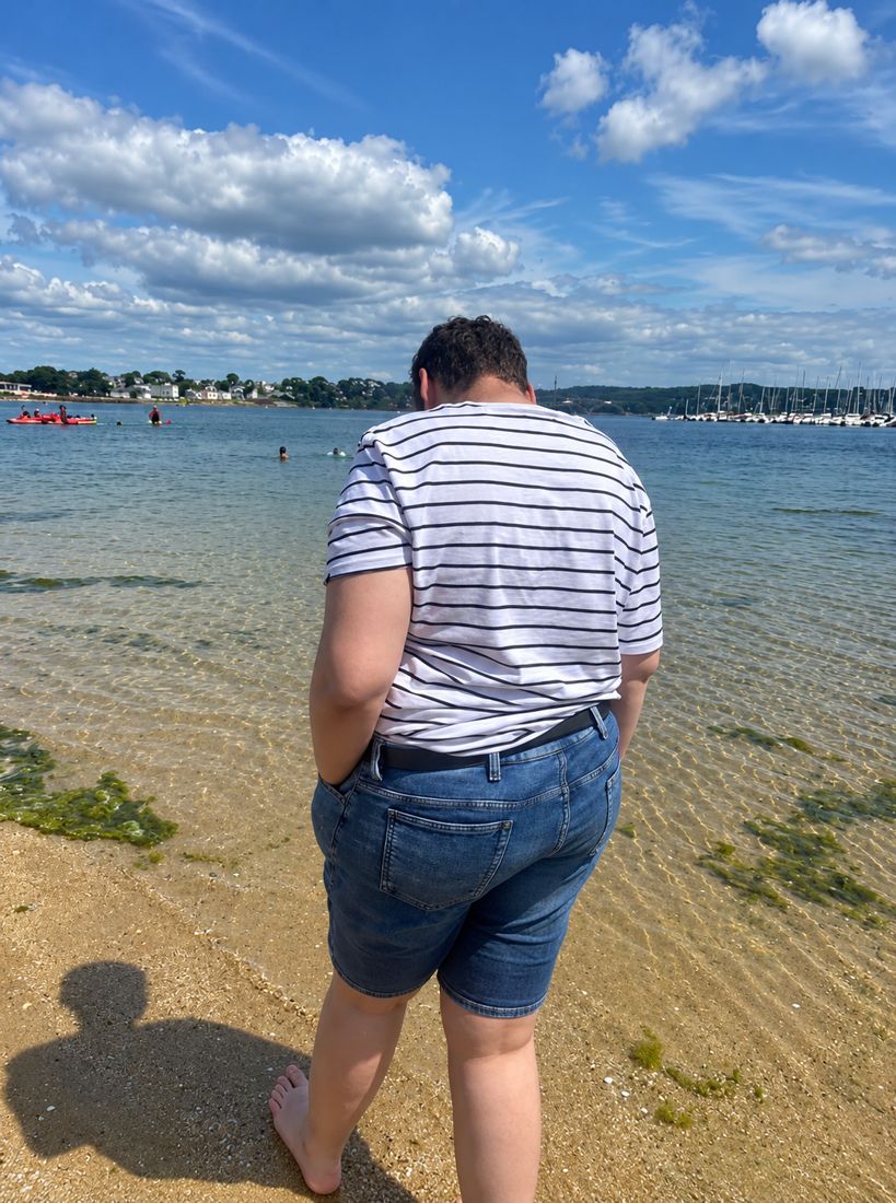 Moment au bord de la mer